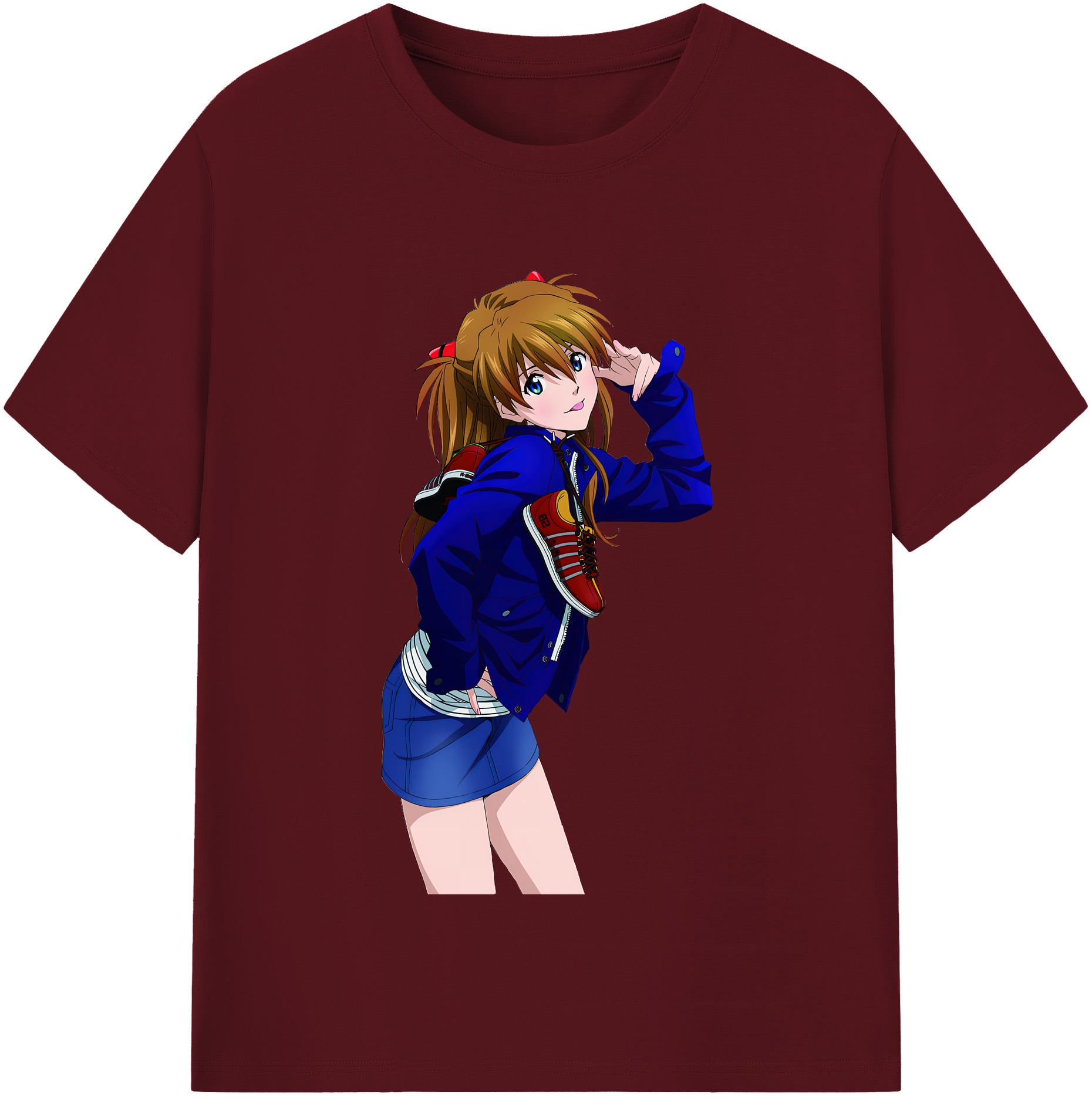 （画像用） EVA 新世紀エヴァンゲリオン 綿100％半袖Tシャツ（フロントプリント）